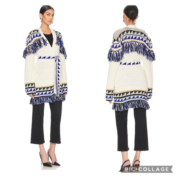 MOTHER Sweaters - Mother denim knit sweater The Fringe Cardigan The Tassel is Worth the Hassle